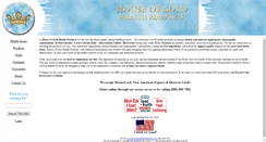 Desktop Screenshot of houseofgoldhealthproducts.com